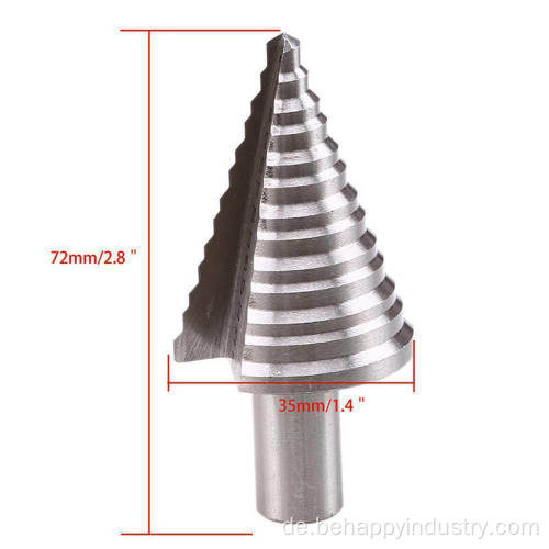 Stahlschneider 5-35 mm 13 Stufengrößen Drillbits